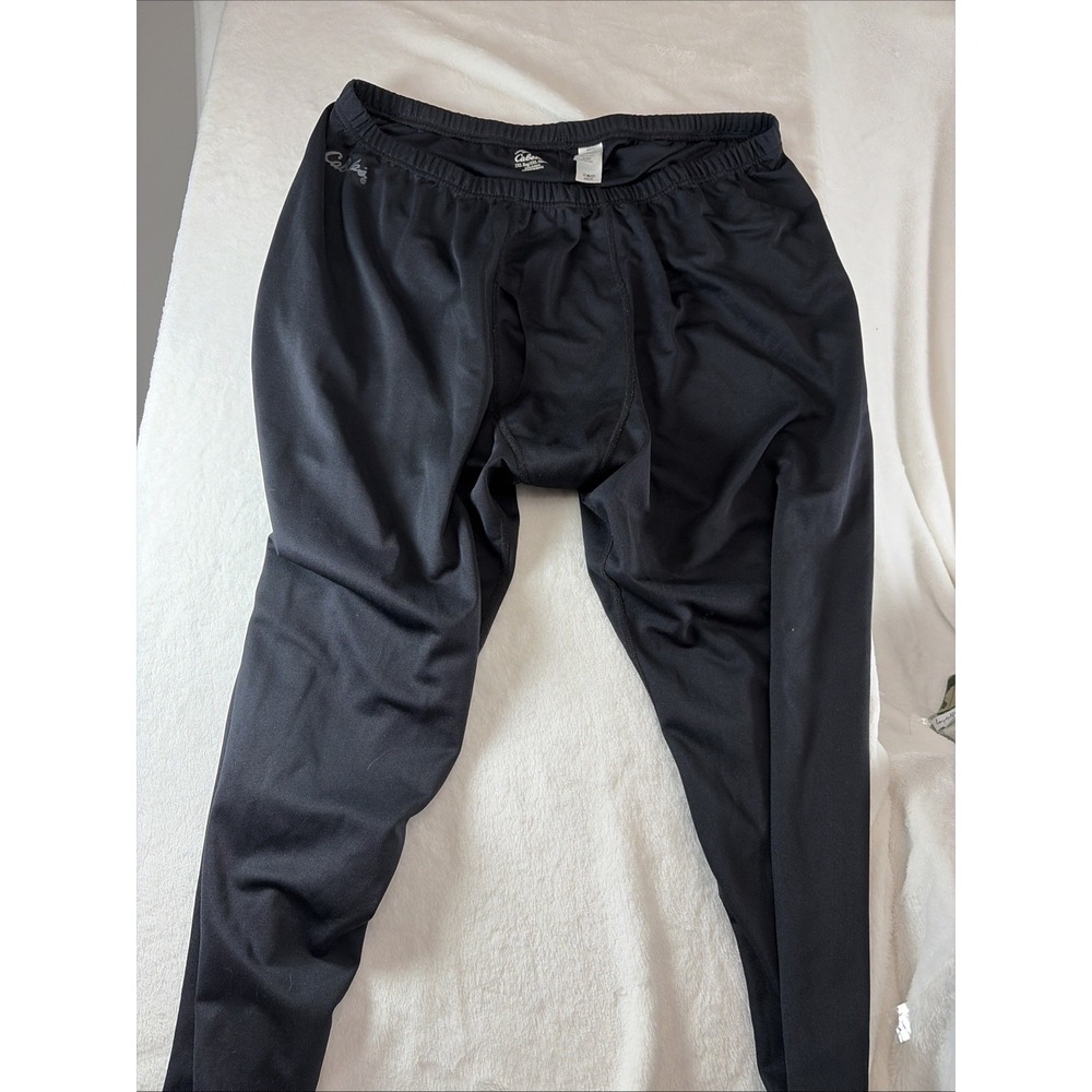 Cabelas Athletic Compression Leggings 2XL Breathable stretch base layer no fly
